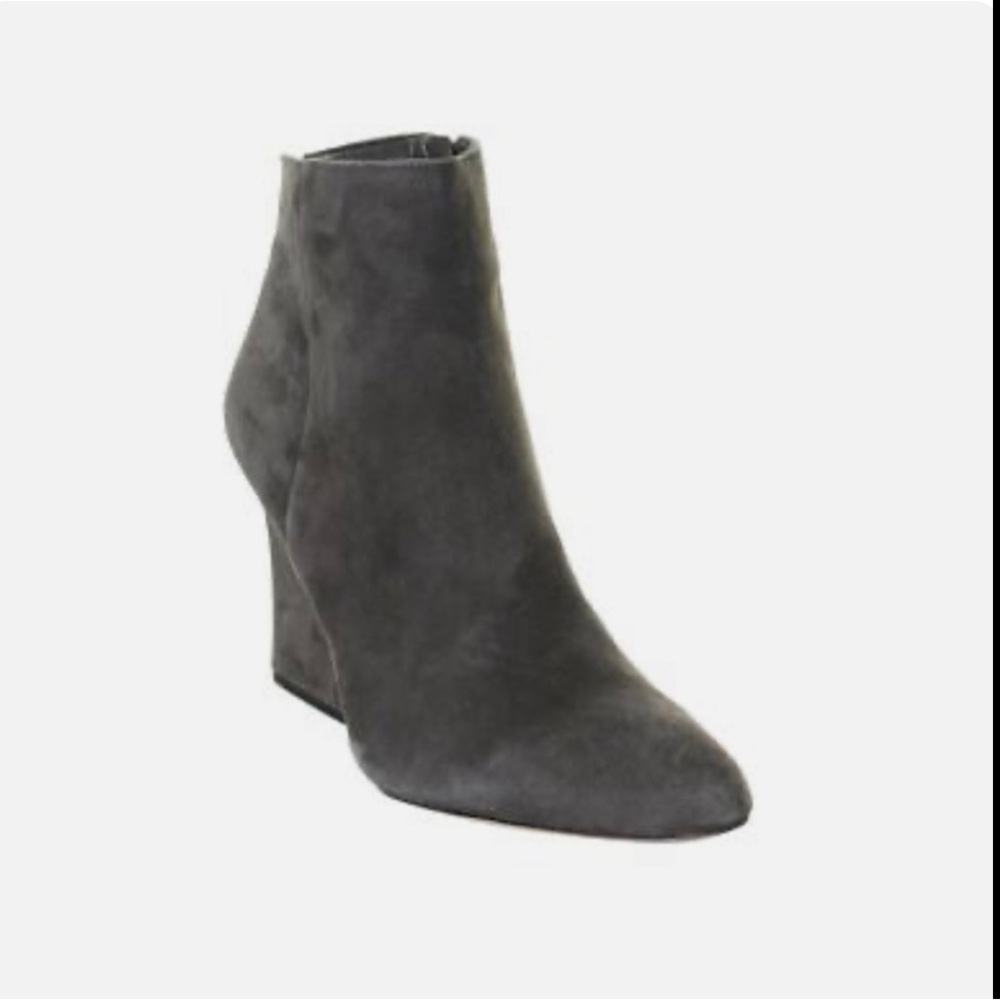 Sam Edelman "Wilson's Wedge" Suede Bootie